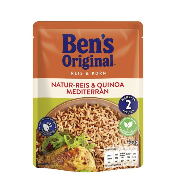 Ben's Original Natur-Reis & Quinoa Mediterran 220g