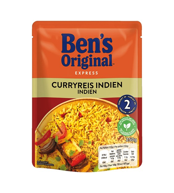 Ben's Original Express Curryreis Indien 250g