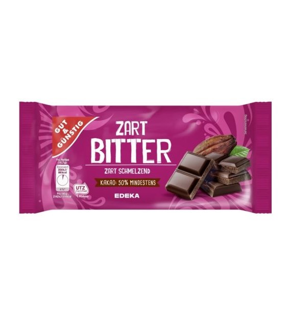 G&G Zartlich Zartbitter Czekolada 100g