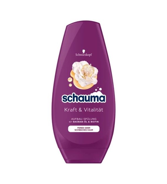 Schauma Kraft & Vitalitat mit Biotin Odżywka 250ml