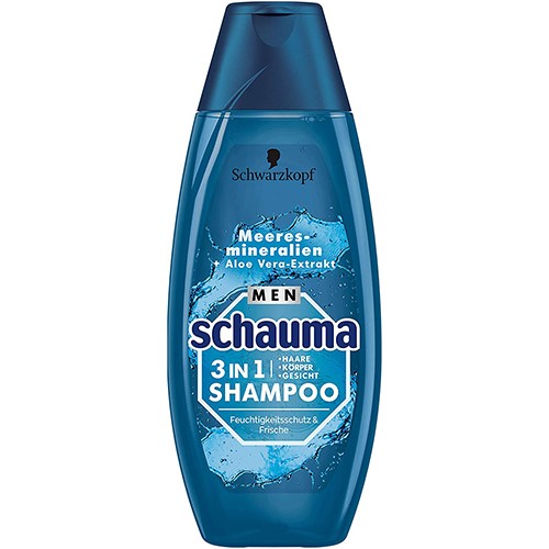 Schauma MEN Meeresmineralien 3in1 Shampoo 400ml