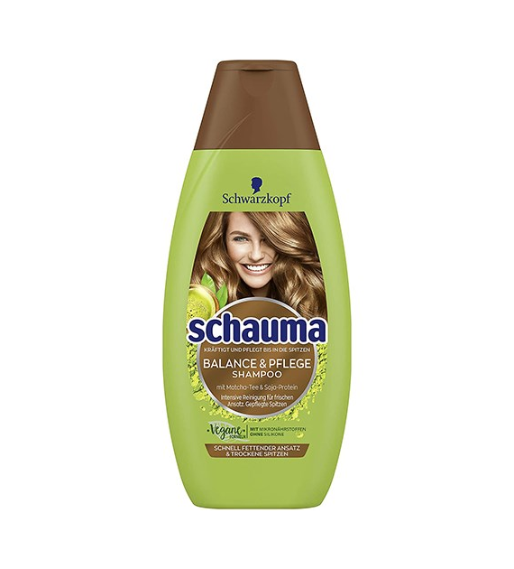 Schauma Balance & Pflege mit Matcha Szampon 400ml