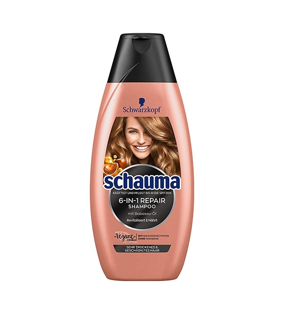 Schauma 6-in-1 Repair Babassu Ol Szampon 400ml