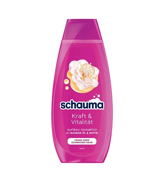Schauma Kraft & Vitalitat mit Biotin Szampon 400ml