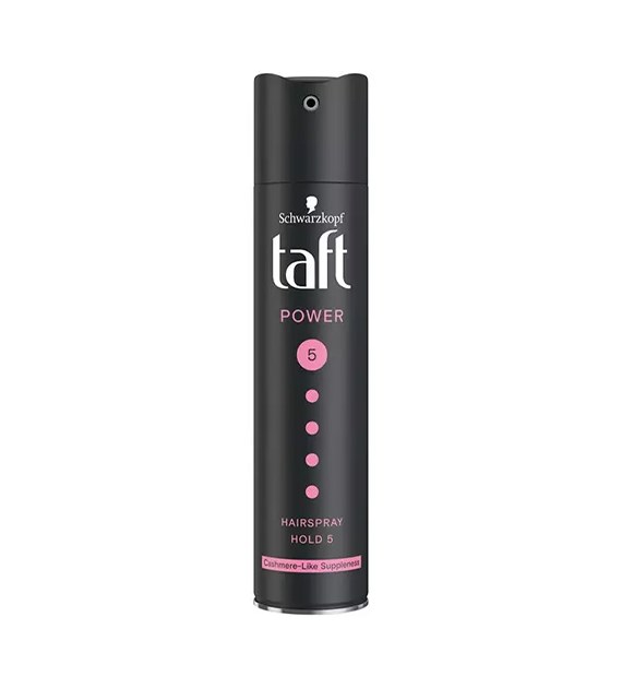 Taft  5  Power Haarspray Różowy Lakier 150ml