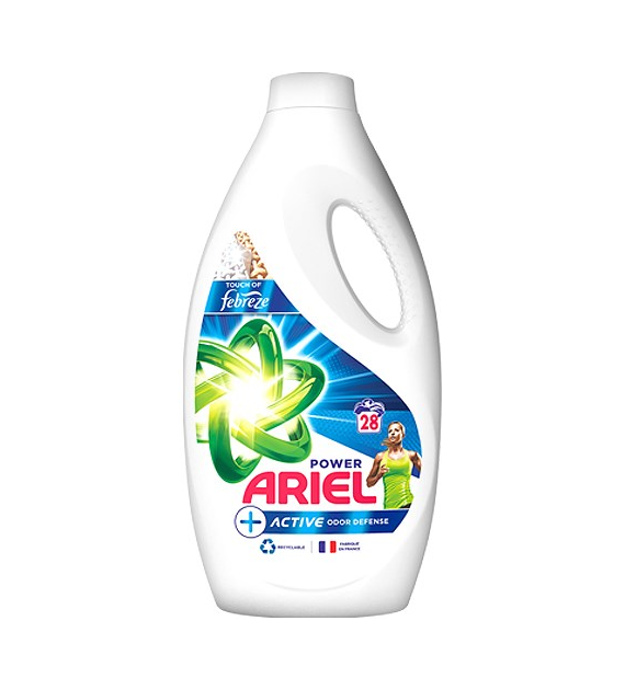 Ariel Active Odor Defense Febreze Gel 28p 1,5L