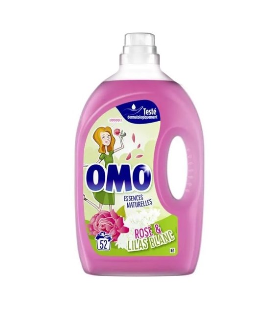 OMO Rose & Lilas Blanc Gel 52p 2,6L