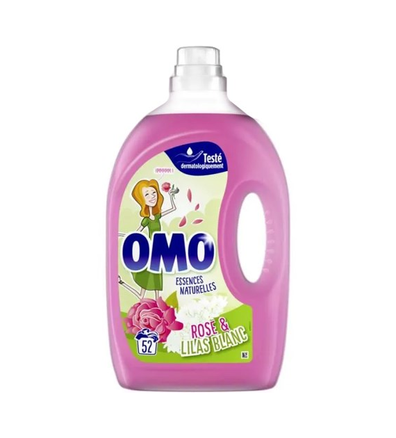 OMO Rose & Lilas Blanc Gel 52p 2,6L
