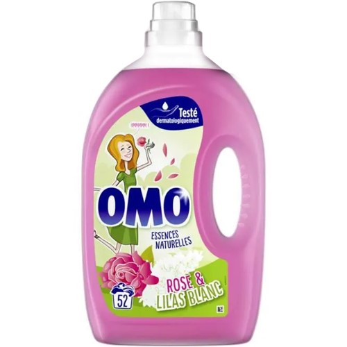 OMO Rose & Lilas Blanc Gel 52p 2,6L