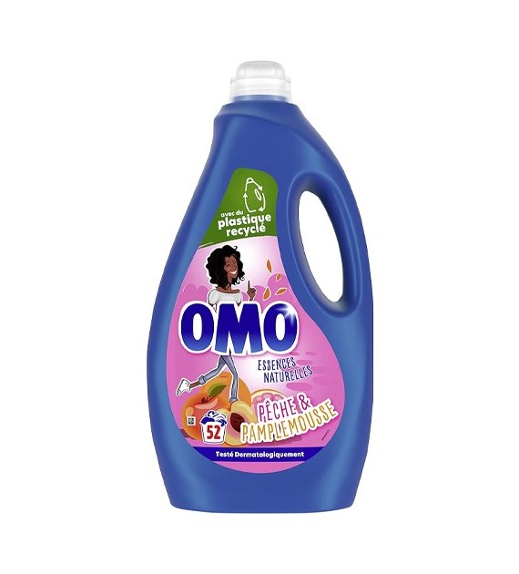 OMO Peche & Pamplemousse Gel 52p 2,6L