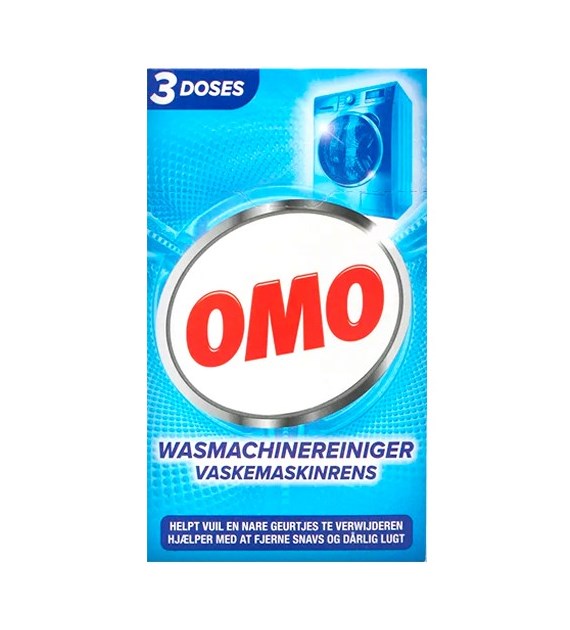 OMO Wasmachinereiniger 3x40g 120g