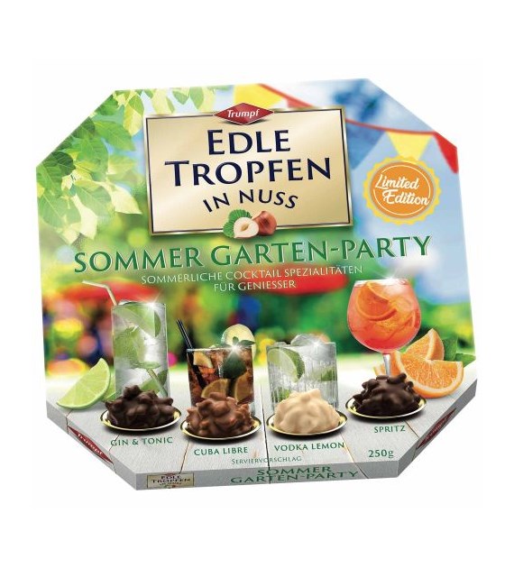Trumpf Edle Tropfen in Nuss Sommer Garten 250g