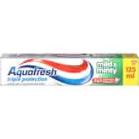 Aquafresh Triple Protection Mild Minty Pasta 125g
