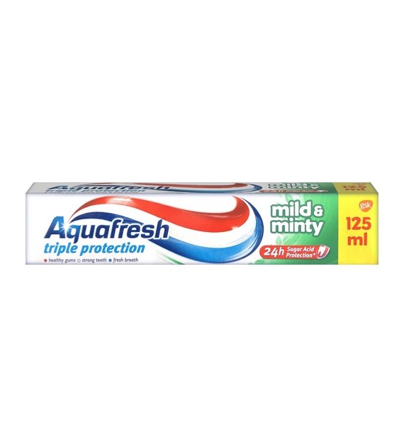 Aquafresh Triple Protection Mild Minty Pasta 125g