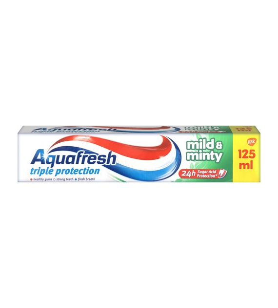Aquafresh Triple Protection Mild Minty Pasta 125g