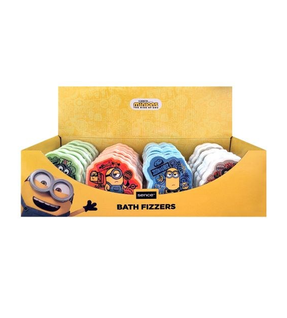 Sence Minions Bath Fizzers BOX 24szt 1,4kg