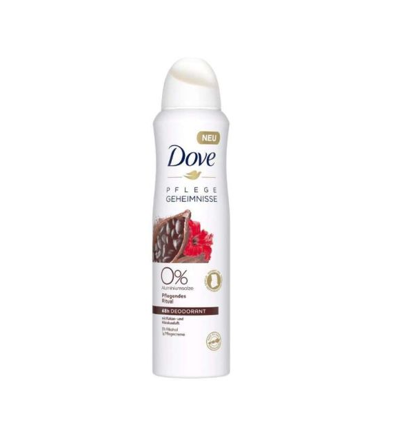 Dove 0% Pflegendes Ritual Kakao Hibiskus Deo 150ml