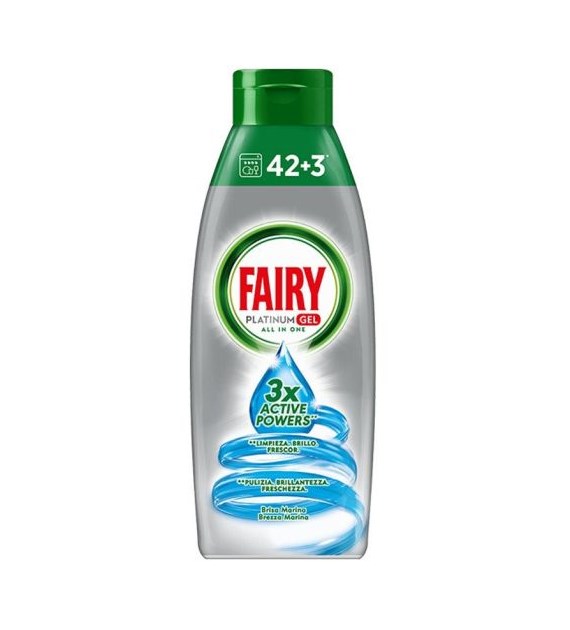 Fairy Platinum Gel do Zmywarki 45 Cykli 900ml