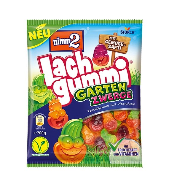 Nimm2 Lach Gummi Garten Zwerge 200g