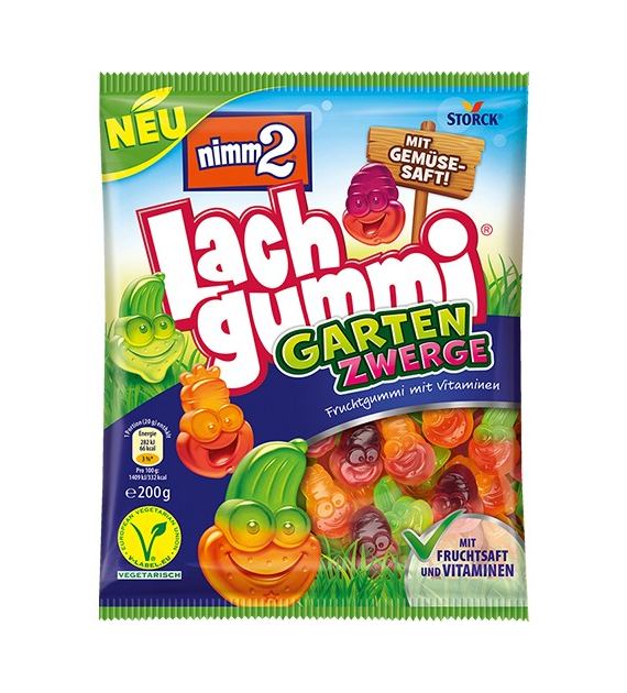 Nimm2 Lach Gummi Garten Zwerge 200g