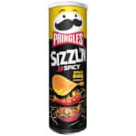 Pringles Sizzl'n Spicy Spicy BBQ 180g