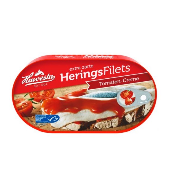 Hawesta Herings Filets Tomaten-Creme 200g