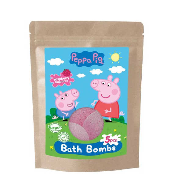 Peppa Pig Bath Bomb do Kapieli 5szt 250g