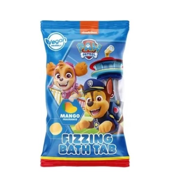 PAW Patrol Musująca Pastylka do Kąpieli Mango 40g