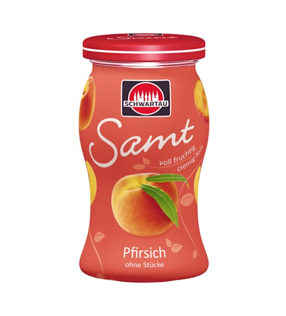 Schwartau Samt Pfirsich Dżem Aksamitny 270g