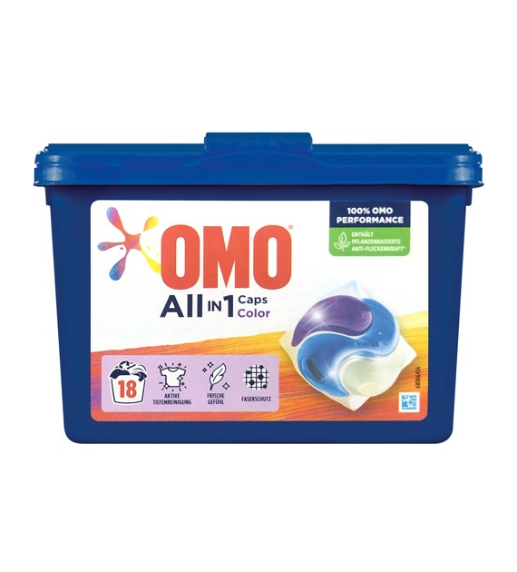 OMO All in 1 Caps Color 18p 486g