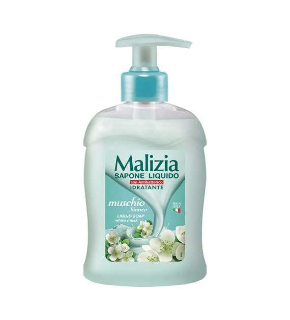 Malizia Sapone Liquido Muschio Bianco Mydło 300ml