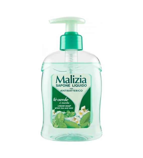 Malizia Sapone Liquido Te Verde Menta Mydło 300ml