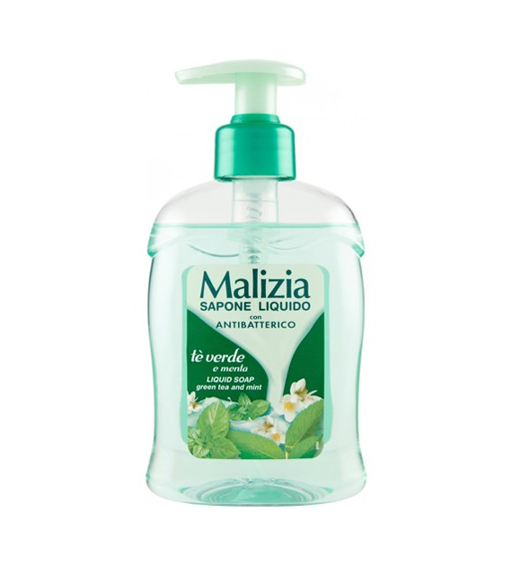 Malizia Sapone Liquido Te Verde Menta Mydło 300ml