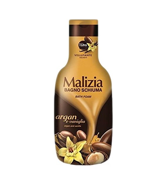 Malizia Bagno Schiuma Argan Vaniglia do Kąpieli 1L