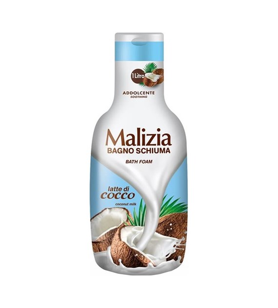 Malizia Bagno Schiuma Latte do Cocco do Kąpieli 1L