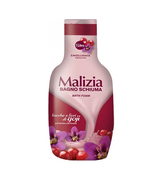 Malizia Bagno Schiuma Bacche e Fiori di Goji 1L