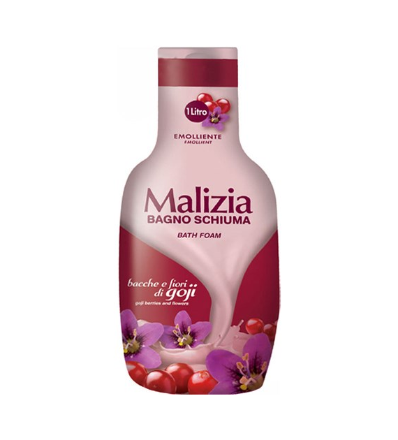 Malizia Bagno Schiuma Bacche e Fiori di Goji 1L