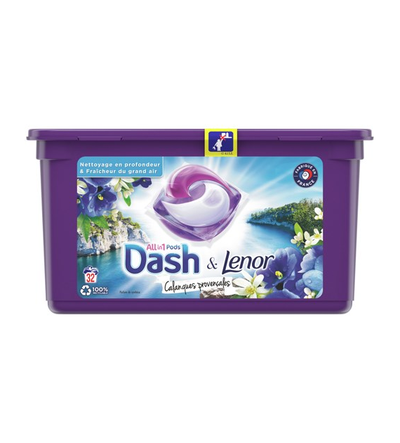 Dash Lenor All in 1 Pods Calanques Provan 32p 803g