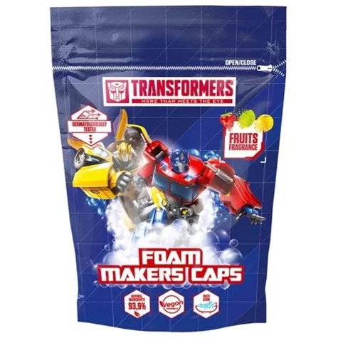 Transformers Foam Makers Caps do Kąpieli 6szt 120g