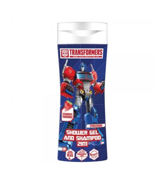 Transformers 2in1 Shower Gel and Shampoo 300ml