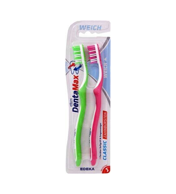 Elkos Denta Max Classic Weich Szczoteczki 2szt