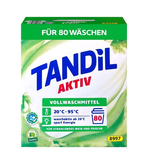 Tandil Aktiv Vollwaschmittel 80p 5,2kg DE