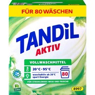 Tandil Aktiv Vollwaschmittel 80p 5,2kg DE