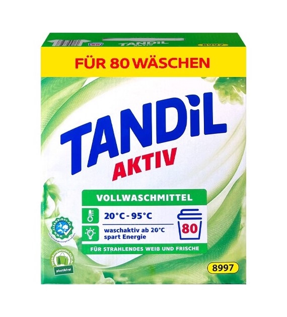 Tandil Aktiv Vollwaschmittel 80p 5,2kg DE