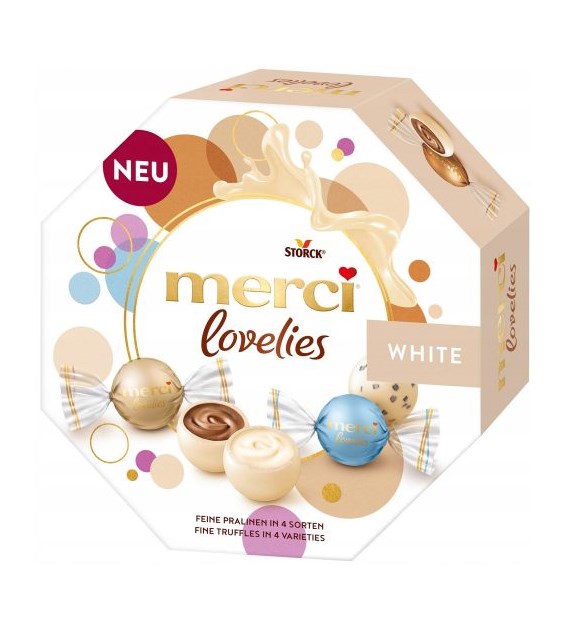 Merci Lovelies White 185g