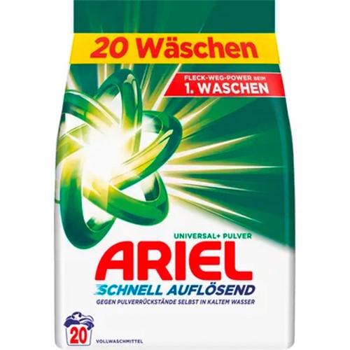 Ariel Universal+ Proszek Worek 20p 1,2kg