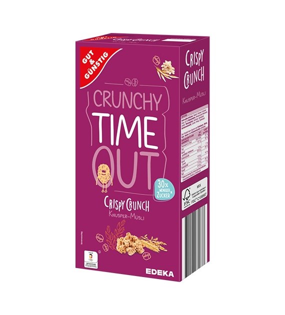 G&G Crunchy Time Out Crispy Crunch Musli 600g