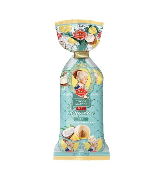 Reber Mozart Kugeln Weiss Cocos-Ananas 160g