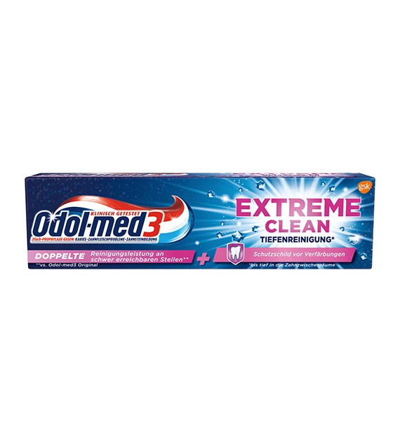 Odol-med3 Extreme Clean Tiefenreinigung Pasta 75ml
