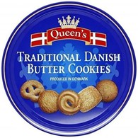 Queen's Traditional Danish Butter Cookies 500g